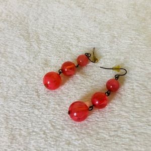 Round Marble earrings